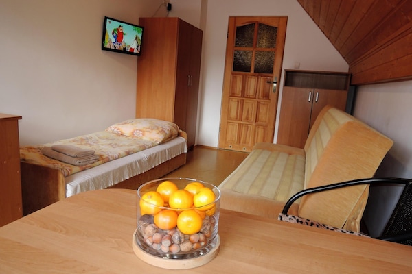Groepsaccommodatie Pobierowo: 10 privéstudio's met eigen badkamer, 600m van zee - thumbnail 4