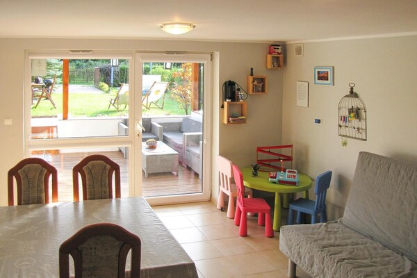 Licht vakantiehuis op 50 meter van het Talty-meer in Wrony voor 8 personen - thumbnail 6