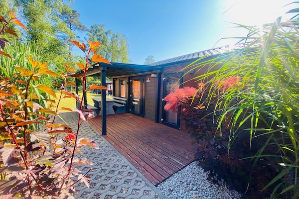 Moderne chalet voor 6 aan de Poolse kust in Dziwnow, dichtbij strand - thumbnail 1