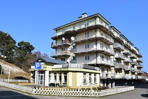Licht vakantieappartement Ustka, 300m van het Oostzeestrand - thumbnail 1