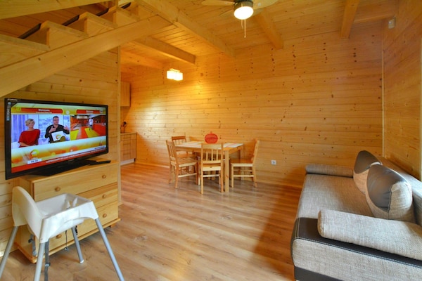 Houten vakantiehuis nabij strand en bos in Grzybowo - thumbnail 2