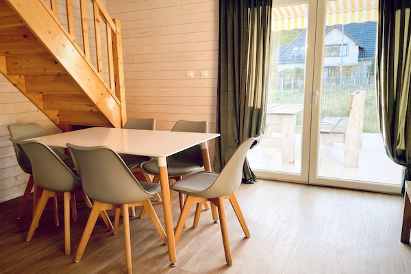 Gezinsvriendelijk vakantiehuis in Dziwnow, 700m van strand en meer - thumbnail 3