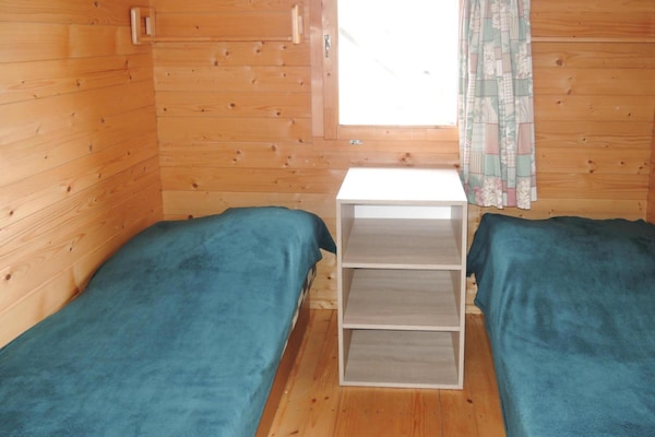 Knusse bungalow voor 4 op omheind perceel, 2 km van strand en meer - thumbnail 5