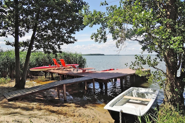 Aan het meer: nieuw vakantiehuis in Nowe Warpno voor 6 personen - thumbnail 3