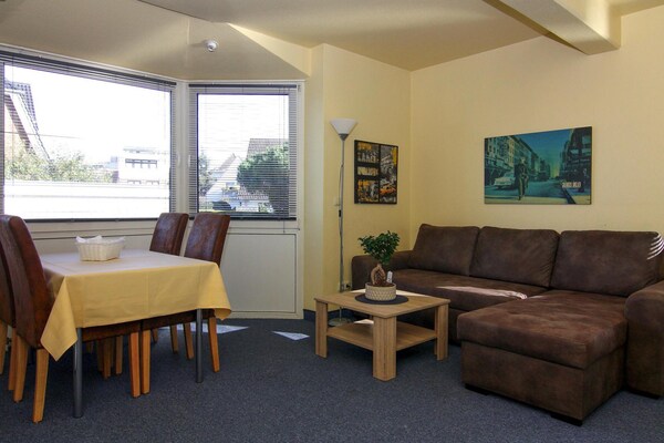Aan zee: Sfeervol appartement in Laboe met uitzicht op de Kiel Fjord - thumbnail 4
