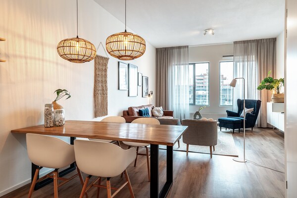 Luxe appartement met havenzicht in Scheveningen, 900m van het strand - thumbnail 5
