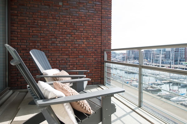 Luxe appartement met havenzicht in Scheveningen | 4 pers. - thumbnail 5