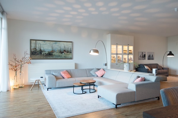 Luxe appartement met haven- en zeezicht in Scheveningen, 153m² - thumbnail 1