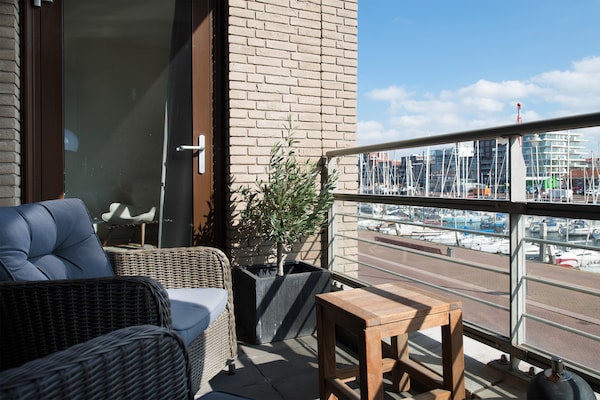 Luxe appartement met haven- en zeezicht in Scheveningen, 153m² - thumbnail 5
