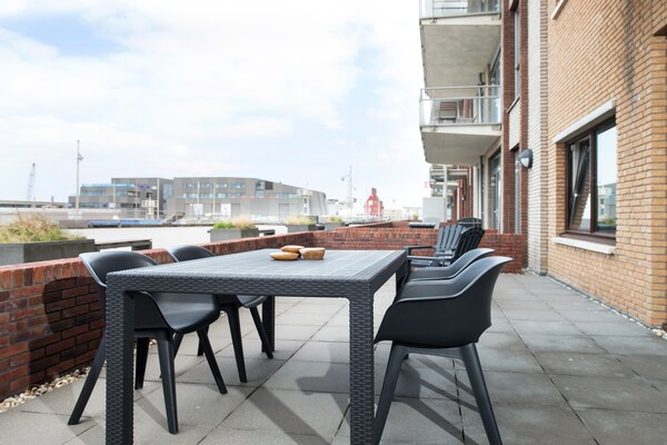 Luxe havenappartement met zeezicht en terras in Scheveningen - thumbnail 5