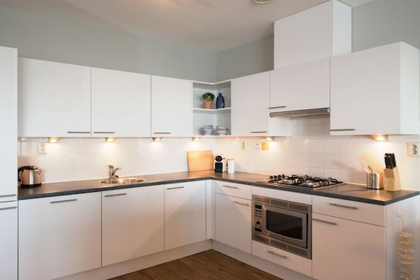Luxe appartement 153m² met zee- en havenzicht in Scheveningen - thumbnail 3