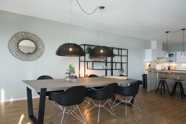 Luxe appartement 153m² met zee- en havenzicht in Scheveningen - thumbnail 2