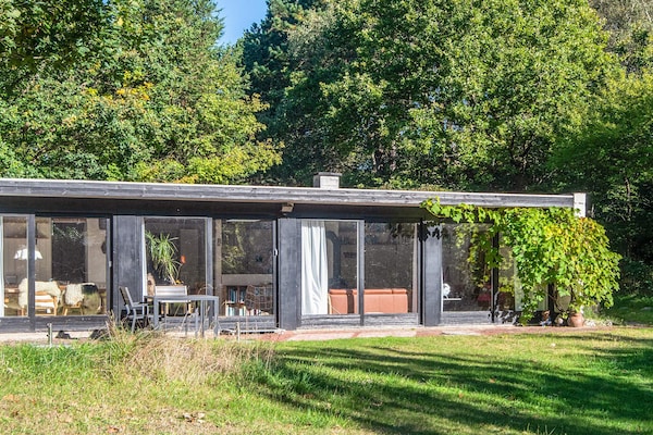 Vrijstaand natuurhuis met grote tuin en aparte slaapaanbouw nabij Ebeltoft - thumbnail 1