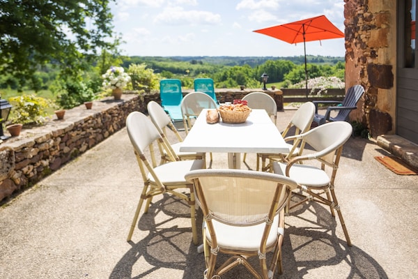 Vrijstaand vakantiehuis met tuin bij Sarlat en Rocamadour - thumbnail 2