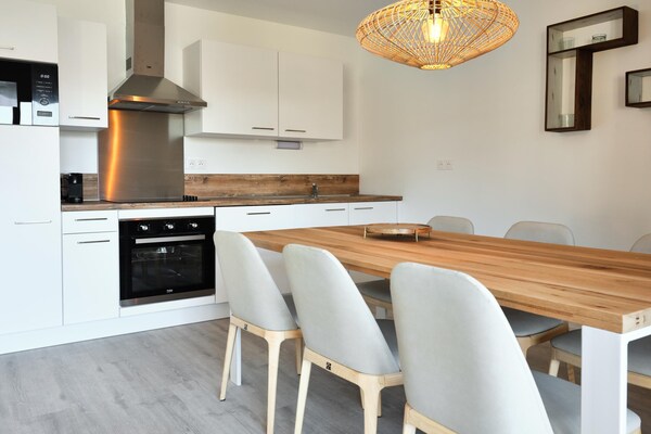 Strandappartement voor 6 personen met tuin in Berck-sur-Mer, huisdier welkom - thumbnail 4