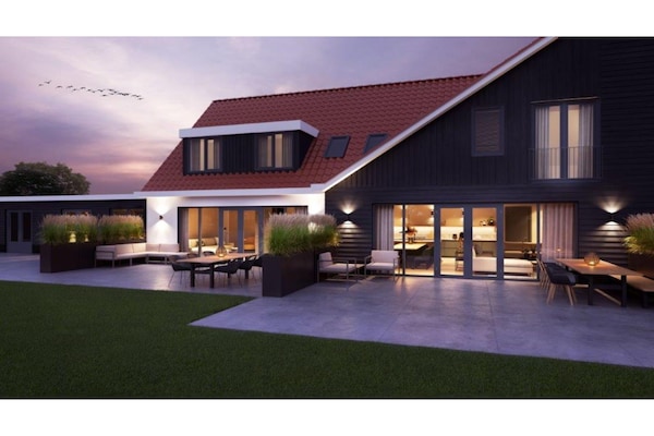 Luxe villa O-Princenhof in De Cocksdorp met uitzicht op Krimbos, 200m van strand - thumbnail 2