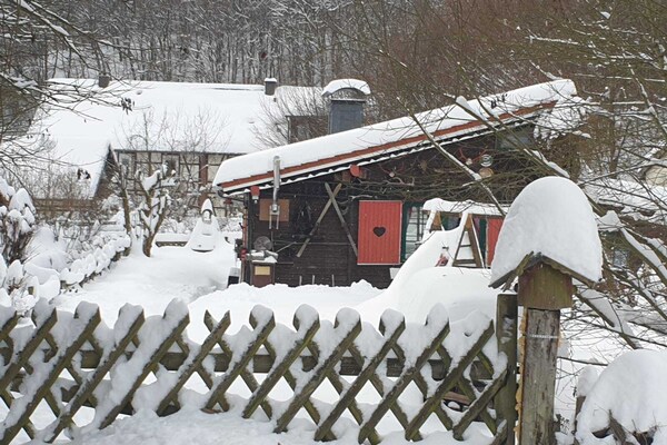 Vrijstaand vakantiehuis aan kabbelende beek in Wieda, Harz - thumbnail 2