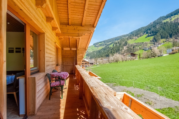 Panoramisch appartement met balkon in Ramsau, Zillertal - thumbnail 3