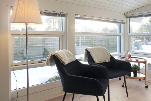 Op 500 m van zee: Ruim vakantiehuis in Hals voor 8 personen - thumbnail 4