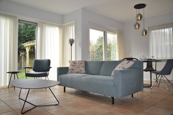 Zilte Bries: luxe bungalow met bubbelbad op rustig Texel - thumbnail 5