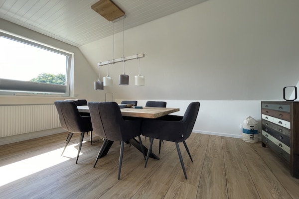 Op 1,3 km van zee: Comfortabel appartement in Wyk-Boldixum · 2 pers. - thumbnail 6