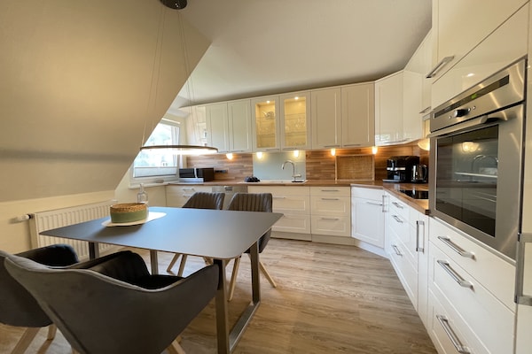Op 1,3 km van zee: Comfortabel appartement in Wyk-Boldixum · 2 pers. - thumbnail 5