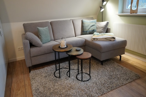 Op 1,3 km van zee: Comfortabel appartement in Wyk-Boldixum · 2 pers. - thumbnail 3