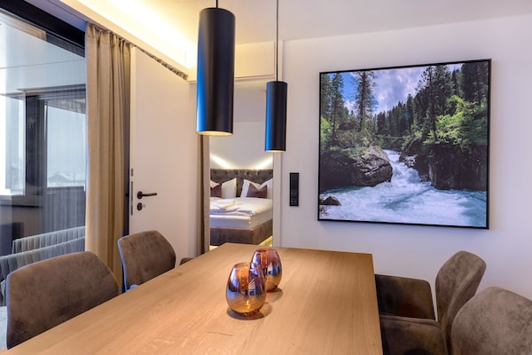 Nieuw appartement met bergzicht, sauna en terras in Bramberg - thumbnail 3