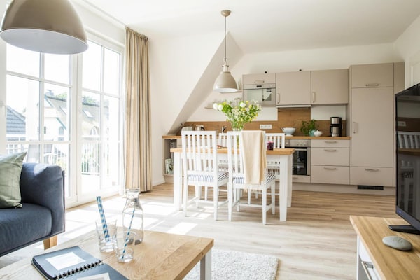 Strandappartement op de bovenste verdieping, 150m van de Oostzee in Zingst - thumbnail 6