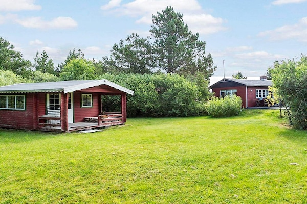 Vrijstaand vakantiehuis op enorm natuurperceel, 230 meter van de Limfjord - thumbnail 2