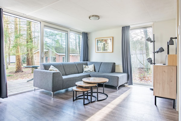 Gereno­veerde familiebungalow op de Veluwe, honden welkom bij Kootwijkerzand - thumbnail 5