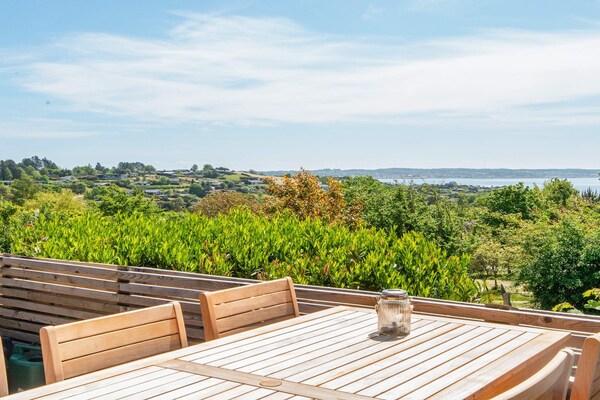 Vrijstaand vakantiehuis met panoramisch uitzicht op de baai van Ebeltoft - thumbnail 5