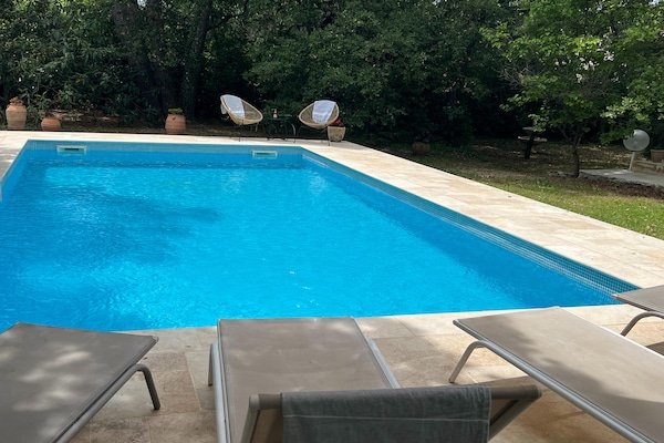Sfeervol gelijkvloers huis met privézwembad en omheinde tuin in Draguignan - thumbnail 5