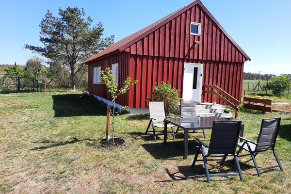 Op 300 m van het meer: Rustgevend vakantiehuis in Mirow - thumbnail 5