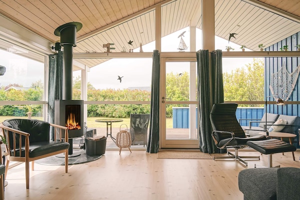 Op 400m van zee: Scandinavisch vakantiehuis in Nexø voor 8 personen - thumbnail 5