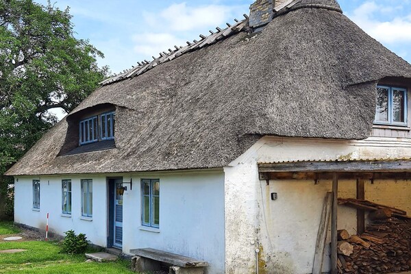 Sprookjesachtig rietgedekt vakantiehuis uit 1680 op Als, 2 km van zee - thumbnail 3