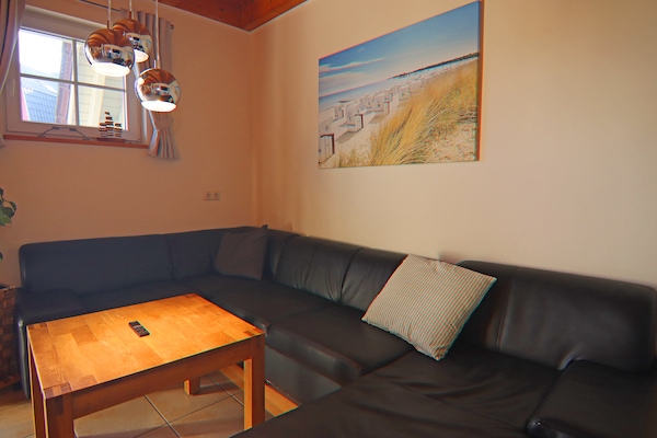 Op 300 m van zee: Ruim appartement in Trassenheide voor 8 personen - thumbnail 5