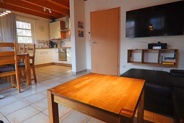 Dünenwaldhaus Rechts: Luxe appartement voor 8 personen, 300m van strand en golfbaan - thumbnail 5