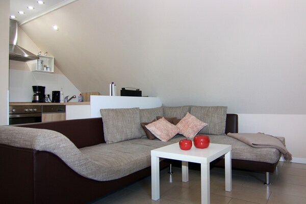 Licht appartement voor 3, op 700m van het strand in Zinnowitz - thumbnail 2