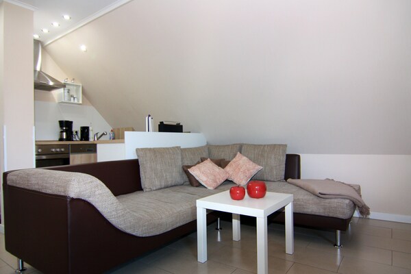 Licht appartement voor 3, op 700m van het strand in Zinnowitz - thumbnail 3