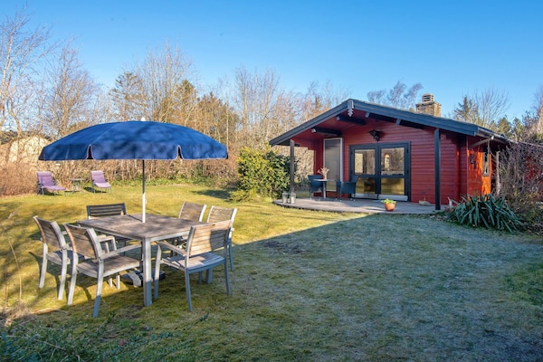 Knus vrijstaand vakantiehuis bij Nibe met privé natuurperceel en shelter - thumbnail 5