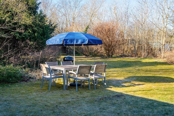 Knus vrijstaand vakantiehuis bij Nibe met privé natuurperceel en shelter - thumbnail 6