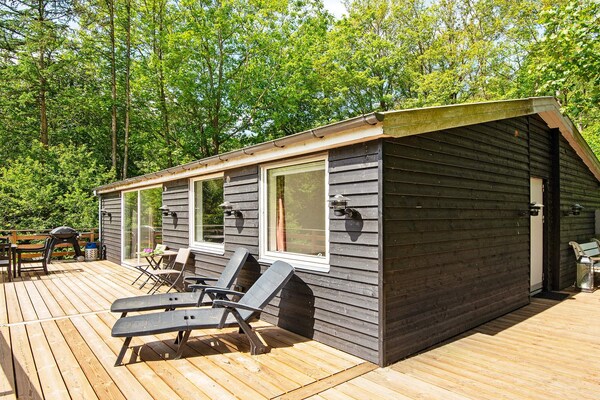 Modern vakantiehuis voor 5 personen in rustige Ans By - thumbnail 1