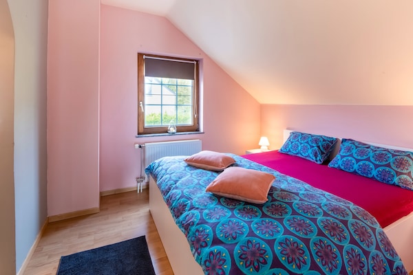 Op 700m van centrum Vielsalm: ruim vakantiehuis met wellness - thumbnail 5