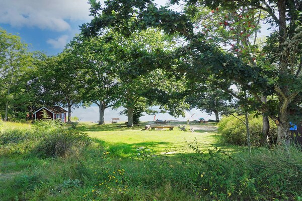 Historisch vakantiehuis voor 9 personen aan de golfbaan bij Ronneby, 500m van zee - thumbnail 6