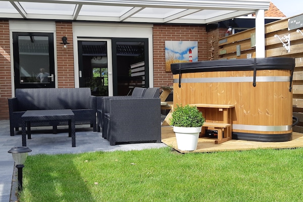 Wadden Geluk: Luxe vakantiehuis direct aan het Wad in Paesens - thumbnail 6