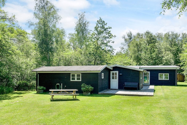 Ruim vakantiehuis aan de Deense kust bij Vig met sauna en boszicht - thumbnail 3