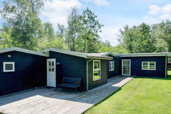 Ruim vakantiehuis aan de Deense kust bij Vig met sauna en boszicht - thumbnail 6