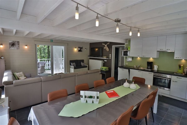 9-persoons chalet met recreatieruimte in Durbuy - thumbnail 5