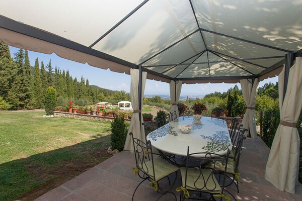 Villa La Felce: Ruim Toscaans vakantiehuis met privézwembad in Cetona - thumbnail 6